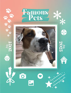 Famous Pets: July 2024-July 2025 Wall Calendar (Pre-Order)