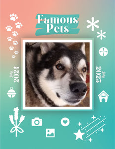 Famous Pets: July 2024-July 2025 Wall Calendar (Pre-Order)