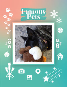 Famous Pets: July 2024-July 2025 Wall Calendar (Pre-Order)