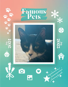Famous Pets: July 2024-July 2025 Wall Calendar (Pre-Order)