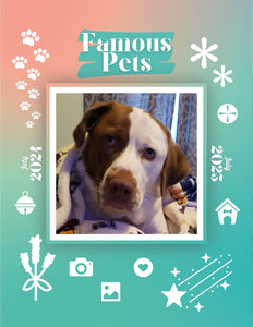 Famous Pets: July 2024-July 2025 Wall Calendar (Pre-Order)