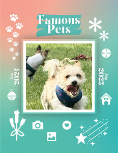 Famous Pets: July 2024-July 2025 Wall Calendar (Pre-Order)