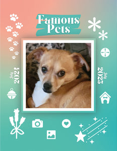 Famous Pets: July 2024-July 2025 Wall Calendar (Pre-Order)