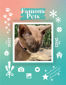 Famous Pets: July 2024-July 2025 Wall Calendar (Pre-Order)