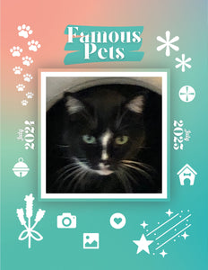 Famous Pets: July 2024-July 2025 Wall Calendar (Pre-Order)
