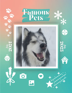 Famous Pets: July 2024-July 2025 Wall Calendar (Pre-Order)