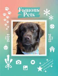 Famous Pets: July 2024-July 2025 Wall Calendar (Pre-Order)