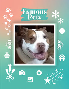 Famous Pets: July 2024-July 2025 Wall Calendar (Pre-Order)