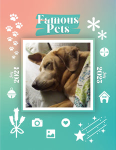 Famous Pets: July 2024-July 2025 Wall Calendar (Pre-Order)