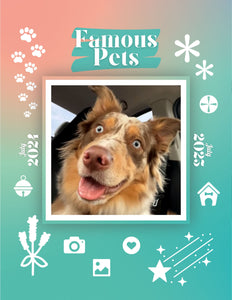 Famous Pets: July 2024-July 2025 Wall Calendar (Pre-Order)