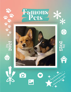 Famous Pets: July 2024-July 2025 Wall Calendar (Pre-Order)