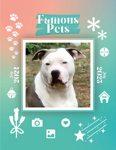 Famous Pets: July 2024-July 2025 Wall Calendar (Pre-Order)