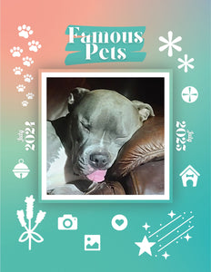Famous Pets: July 2024-July 2025 Wall Calendar (Pre-Order)