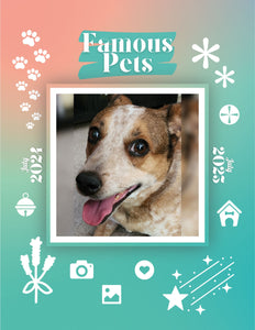 Famous Pets: July 2024-July 2025 Wall Calendar (Pre-Order)