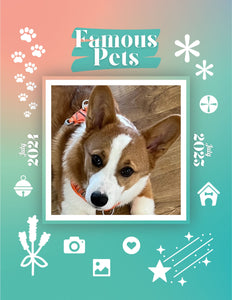 Famous Pets: July 2024-July 2025 Wall Calendar (Pre-Order)