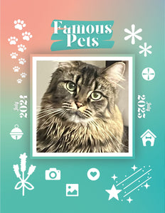 Famous Pets: July 2024-July 2025 Wall Calendar (Pre-Order)