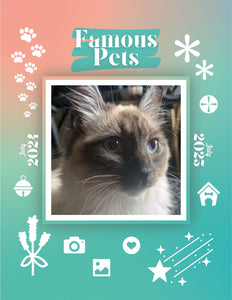 Famous Pets: July 2024-July 2025 Wall Calendar (Pre-Order)