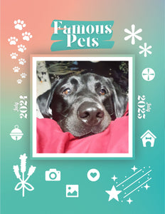 Famous Pets: July 2024-July 2025 Wall Calendar (Pre-Order)