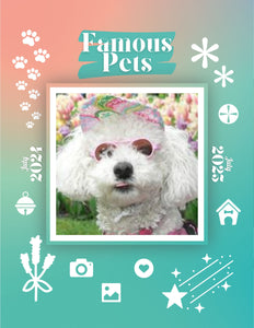 Famous Pets: July 2024-July 2025 Wall Calendar (Pre-Order)