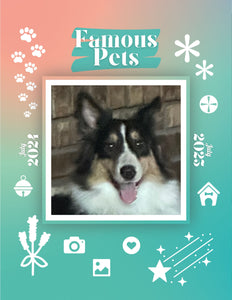 Famous Pets: July 2024-July 2025 Wall Calendar (Pre-Order)