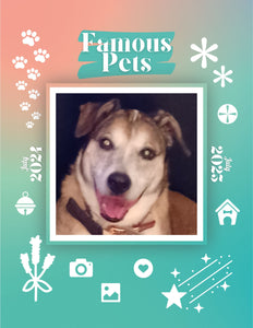 Famous Pets: July 2024-July 2025 Wall Calendar (Pre-Order)