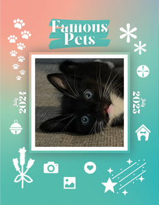 Famous Pets: July 2024-July 2025 Wall Calendar (Pre-Order)