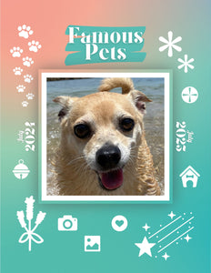 Famous Pets: July 2024-July 2025 Wall Calendar (Pre-Order)
