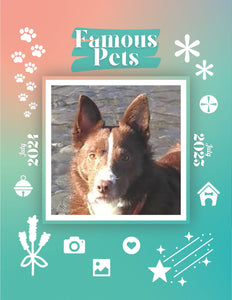 Famous Pets: July 2024-July 2025 Wall Calendar (Pre-Order)