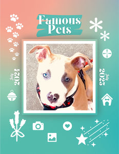 Famous Pets: July 2024-July 2025 Wall Calendar (Pre-Order)