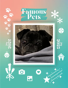 Famous Pets: July 2024-July 2025 Wall Calendar (Pre-Order)