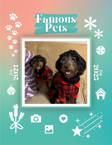 Famous Pets: July 2024-July 2025 Wall Calendar (Pre-Order)