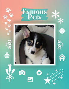 Famous Pets: July 2024-July 2025 Wall Calendar (Pre-Order)