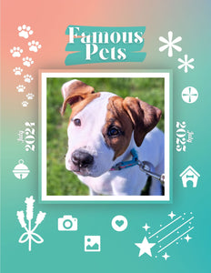 Famous Pets: July 2024-July 2025 Wall Calendar (Pre-Order)