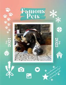 Famous Pets: July 2024-July 2025 Wall Calendar (Pre-Order)