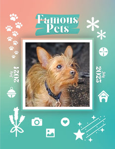 Famous Pets: July 2024-July 2025 Wall Calendar (Pre-Order)