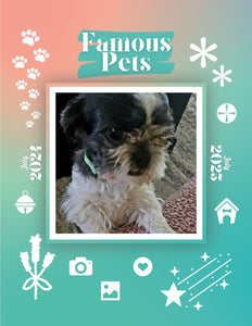 Famous Pets: July 2024-July 2025 Wall Calendar (Pre-Order)