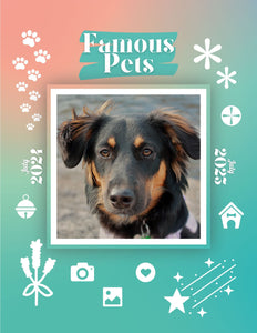 Famous Pets: July 2024-July 2025 Wall Calendar (Pre-Order)