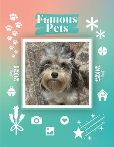 Famous Pets: July 2024-July 2025 Wall Calendar (Pre-Order)