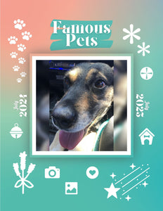 Famous Pets: July 2024-July 2025 Wall Calendar (Pre-Order)