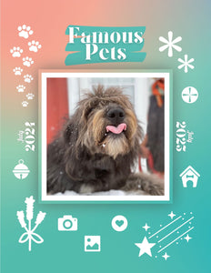Famous Pets: July 2024-July 2025 Wall Calendar (Pre-Order)