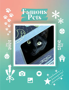 Famous Pets: July 2024-July 2025 Wall Calendar (Pre-Order)