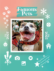 Famous Pets: July 2024-July 2025 Wall Calendar (Pre-Order)