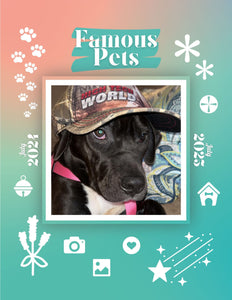 Famous Pets: July 2024-July 2025 Wall Calendar (Pre-Order)