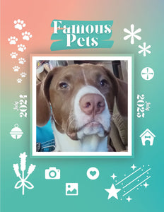 Famous Pets: July 2024-July 2025 Wall Calendar (Pre-Order)