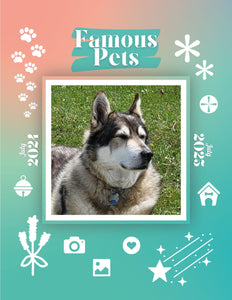 Famous Pets: July 2024-July 2025 Wall Calendar (Pre-Order)