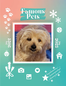 Famous Pets: July 2024-July 2025 Wall Calendar (Pre-Order)