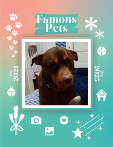 Famous Pets: July 2024-July 2025 Wall Calendar (Pre-Order)