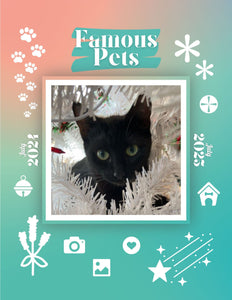 Famous Pets: July 2024-July 2025 Wall Calendar (Pre-Order)