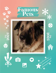 Famous Pets: July 2024-July 2025 Wall Calendar (Pre-Order)