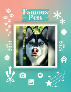 Famous Pets: July 2024-July 2025 Wall Calendar (Pre-Order)